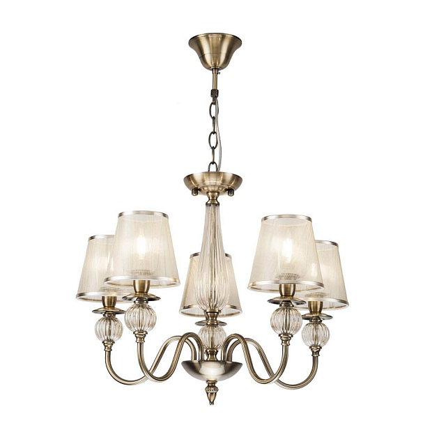 Подвесная люстра Freya Inessa FR2685PL-05BZ изображение 1 Подвесная люстра Freya Inessa FR2685PL-05BZ Фото № 1