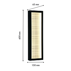 Уличный настенный светодиодный светильник Favourite Mist 4298-2W 1