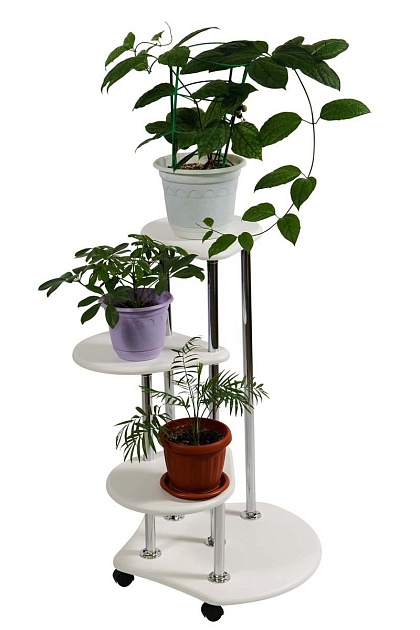 Подставка для цветов Калифорния Троечка белый 5695716609 Фото № 4