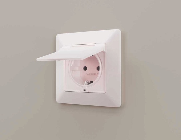 Лицевая панель розетки AMBRELLA VOLT AP2080 Фото № 2