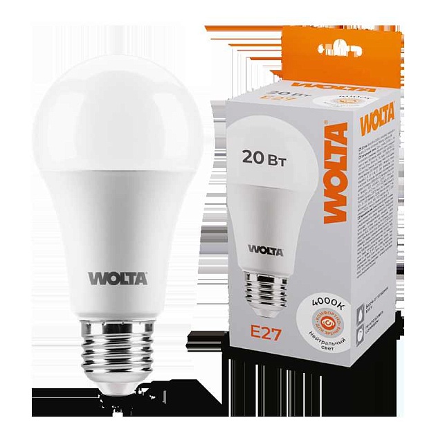 Светодиодная лампа WOLTA 25S65BL20E27 Фото № 1