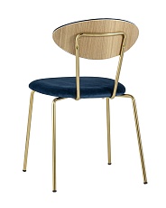 Кухонный стул Stool Group Ники синий 139014 BLUE FUT-40 5