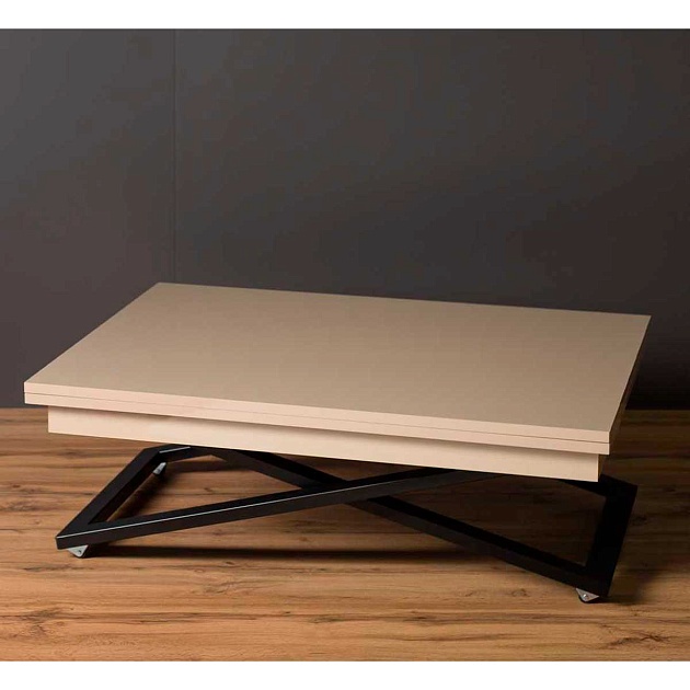 Стол-трансформер Levmar Cross G41/S53 Капучино/черный 2398132101 Фото № 1