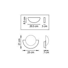 Бра Erica Lightstar 609637 2
