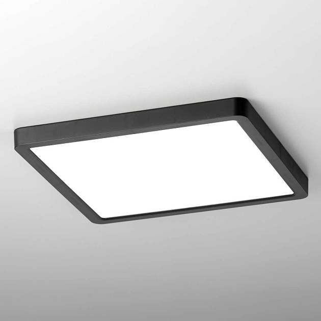 Накладной светодиодный светильник Citilux Бейсик Черный CL738K241V Фото № 8