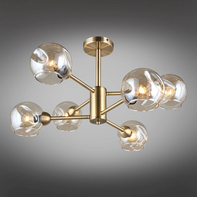 Потолочная люстра Omnilux Ostellato OML-93307-06 изображение 4 Потолочная люстра Omnilux Ostellato OML-93307-06 Фото № 4