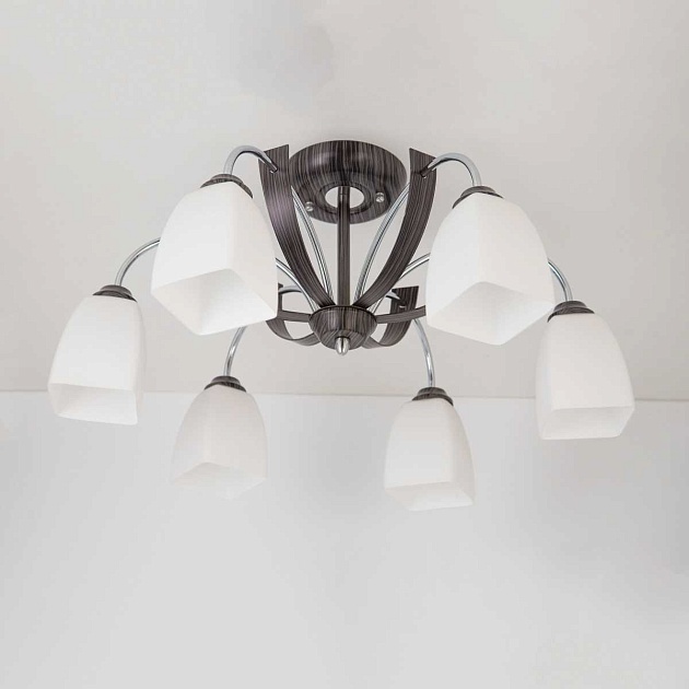 Потолочная люстра Citilux Крокус CL128161 изображение 6 Потолочная люстра Citilux Крокус CL128161 Фото № 6