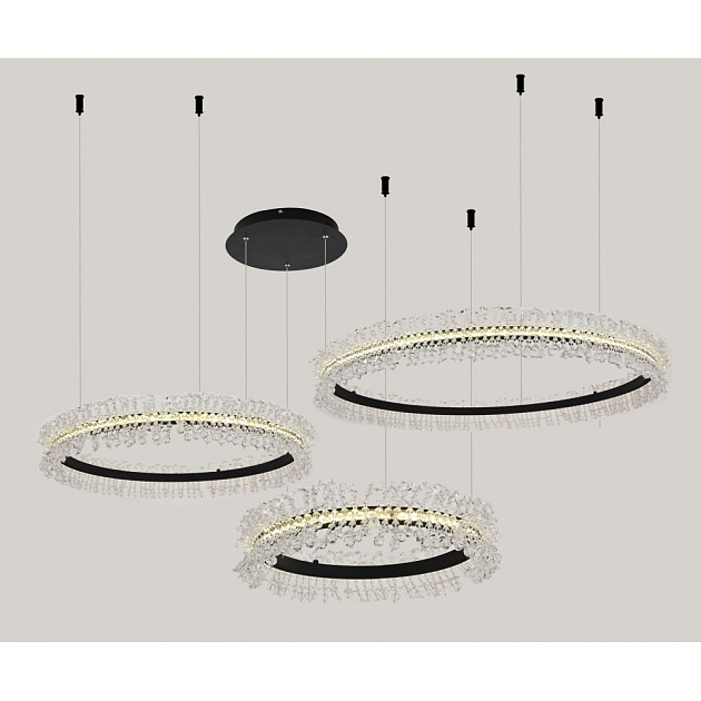 Подвесная светодиодная люстра Kink Light Лаура 08246,19PA изображение 1 Подвесная светодиодная люстра Kink Light Лаура 08246,19PA Фото № 1