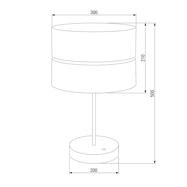 Настольная лампа TK Lighting 5472 Hilton Silver изображение 3 Настольная лампа TK Lighting 5472 Hilton Silver Фото № 3