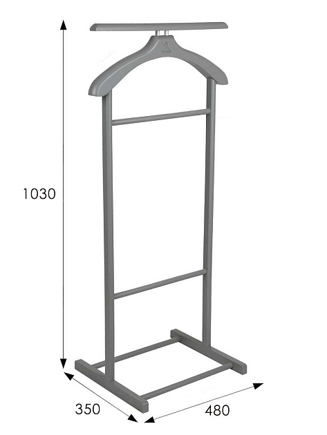 Костюмная вешалка Мебелик В 21Н 006571 изображение 3 Костюмная вешалка Мебелик В 21Н 006571 Фото № 3