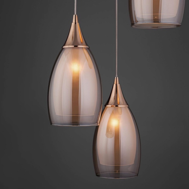 Подвесной светильник Eurosvet 50085/3 золото Фото № 3