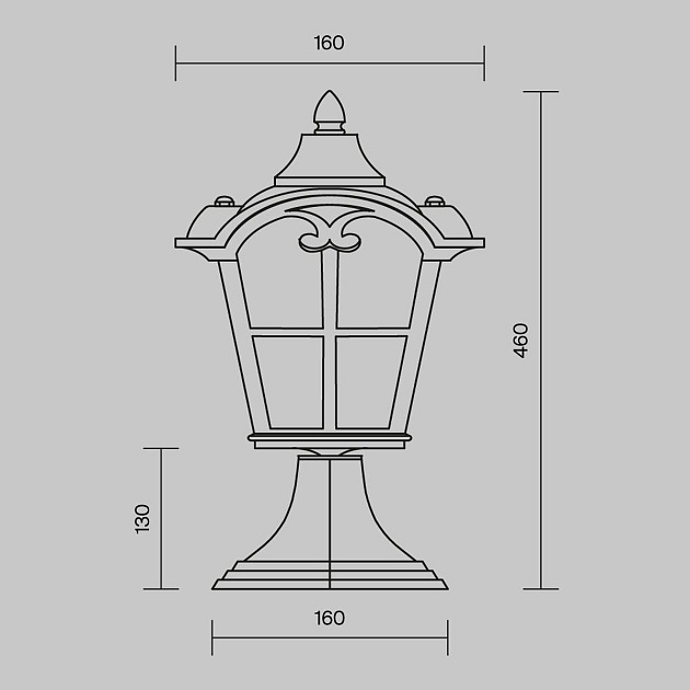 Ландшафтный светильник Maytoni Outdoor O413FL-01BZ Фото № 2