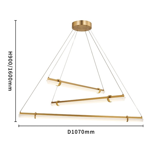 Подвесной светодиодный светильник Favourite Stav 4553-3P Фото № 2