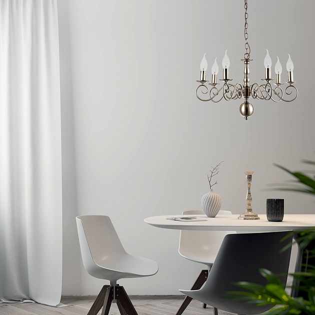 Подвесная люстра Arte Lamp A1129LM-7AB Фото № 5