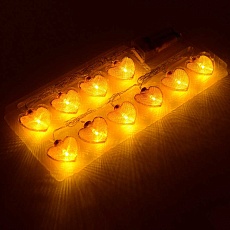 Гирлянда светодиодная Apeyron сердце 15-61