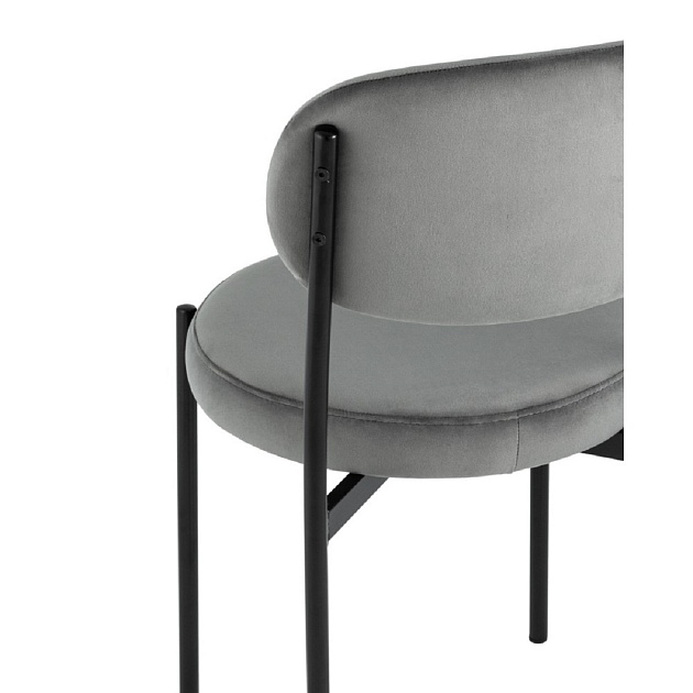 Кухонный стул Stool Group Бриф велюр тёмно-серый vd-brief-b27 Фото № 7