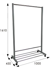 Гардеробная вешалка Мебелик В 35Н 006570 2