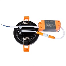 Встраиваемый светодиодный светильник Arte Lamp Tabit A8430PL-1BK 2