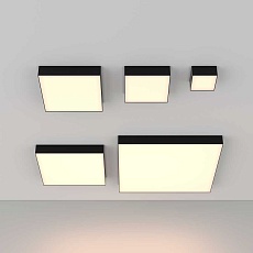 Потолочный светодиодный светильник Maytoni Technical Zon C032CL-12W3K-SQ-B 1