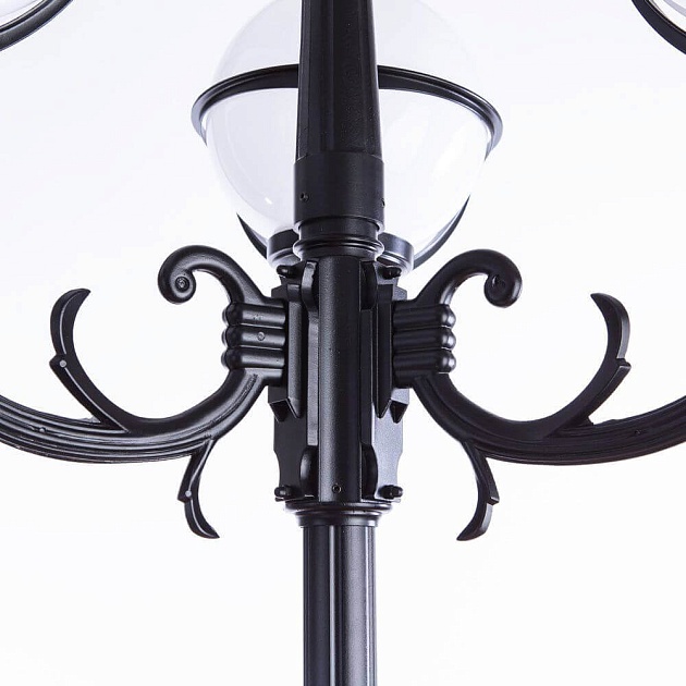 Садово-парковый светильник Arte Lamp Monaco A1497PA-4BK изображение 3 Садово-парковый светильник Arte Lamp Monaco A1497PA-4BK Фото № 3