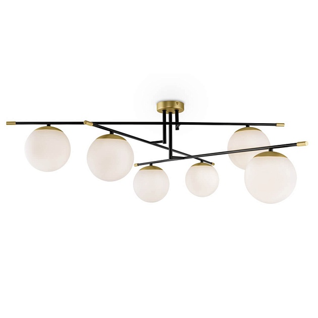 Потолочная люстра Maytoni Nostalgia MOD048CL-06G изображение 7 Потолочная люстра Maytoni Nostalgia MOD048CL-06G Фото № 7