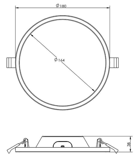 Встраиваемый светодиодный светильник Deko-Light Alya 565369 изображение 2 Встраиваемый светодиодный светильник Deko-Light Alya 565369 Фото № 2