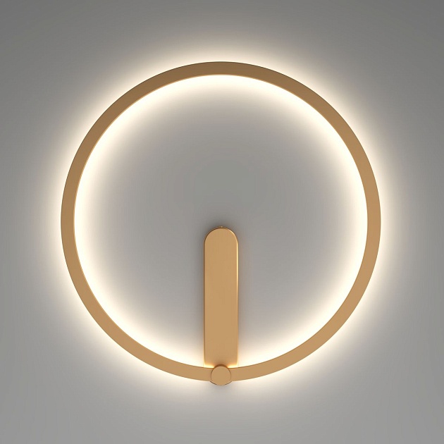 Настенный светодиодный светильник Denkirs Round DK5035-SG изображение 5 Настенный светодиодный светильник Denkirs Round DK5035-SG Фото № 5