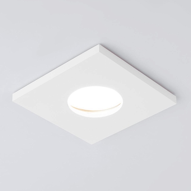 Встраиваемый светильник Elektrostandard 126 MR16 белый матовый a053364 Фото № 1