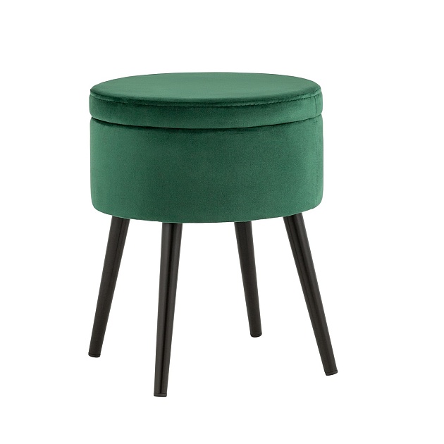 Пуф Stool Group Клайс велюр зелёный vd-clays-b19 Фото № 1