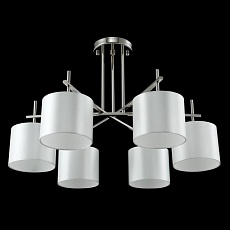 Потолочная люстра Crystal Lux Sergio PL6 Nickel 2