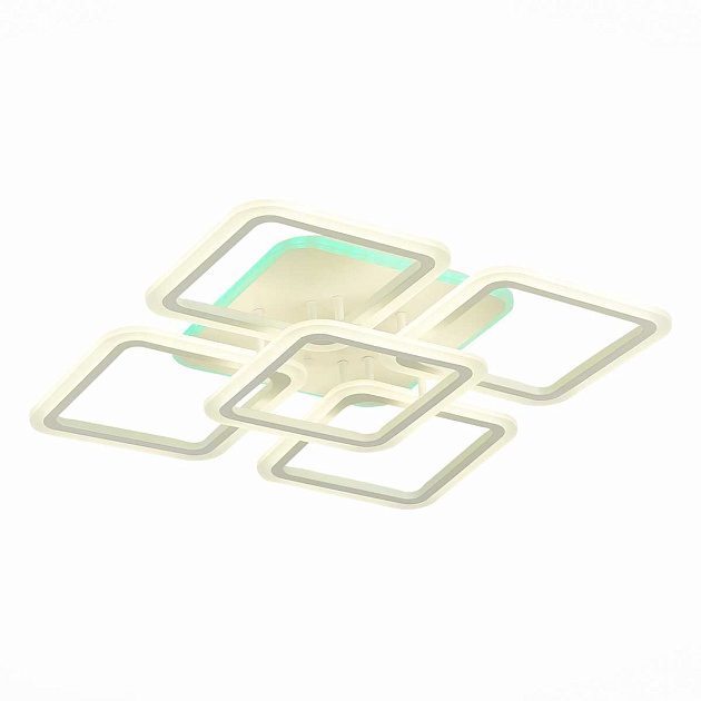 Потолочная светодиодная люстра Evoluce Qutro SLE200452-05RGB Фото № 1