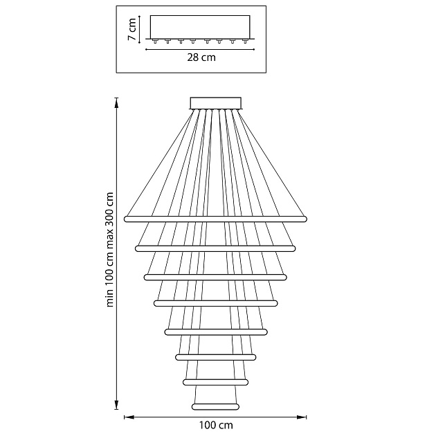 Подвесная светодиодная люстра Lightstar Rotonda 736483 Фото № 6