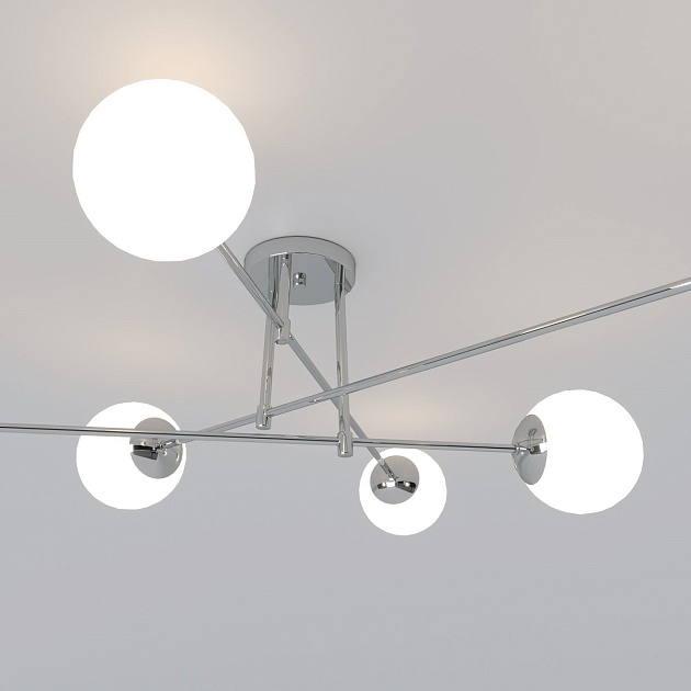 Потолочная люстра Eurosvet Netz 30181/6 хром Фото № 2