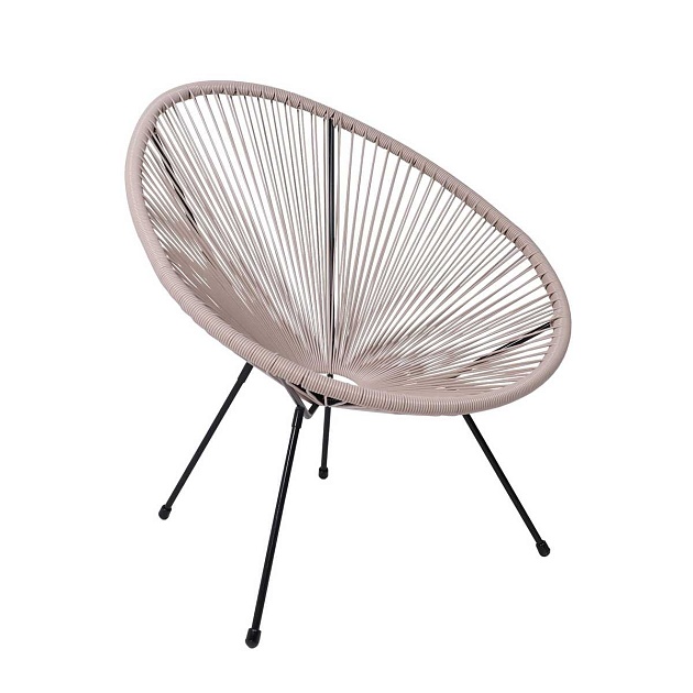 Садовое кресло AksHome Rimini иск.ротанг, коричневый 95472 изображение 1 Садовое кресло AksHome Rimini иск.ротанг, коричневый 95472 Фото № 1