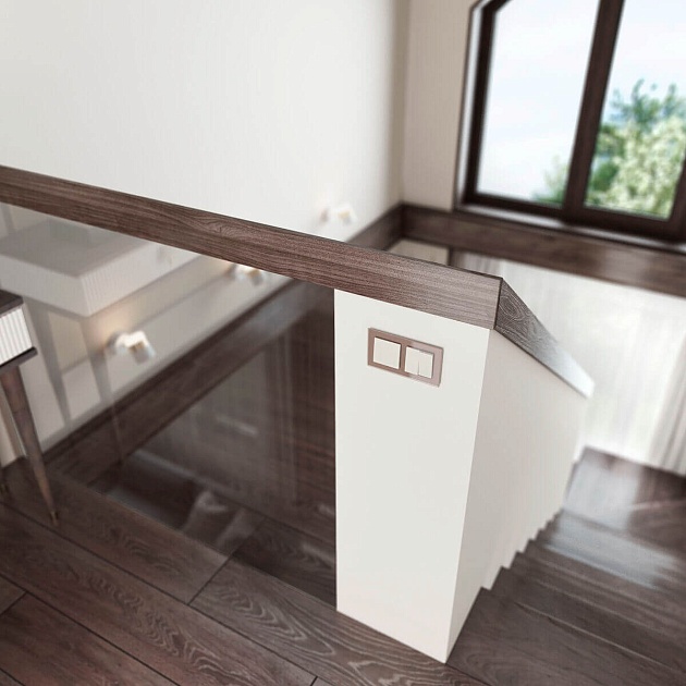 Перекрестный переключатель двухклавишный Werkel W1123003 4690389182150 Фото № 3