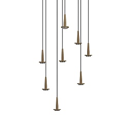 Люстра подвесная БЕЗ плафонов Mantra (8) Andromeda 8933 1