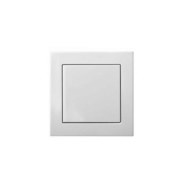 Выключатель одноклавишный Liregus Epsilon белый 28-0071 Фото № 1