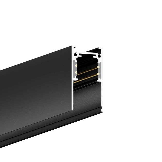 Шинопровод накладной ElDeko 48В-2м, чёрный HSBL_0052 Фото № 1