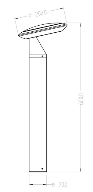 Уличный светодиодный светильник Deko-Light Bermuda 733056 изображение 3 Уличный светодиодный светильник Deko-Light Bermuda 733056 Фото № 3