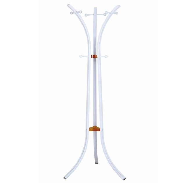 Напольная вешалка AksHome Spiner белый, металл 69043 изображение 1 Напольная вешалка AksHome Spiner белый, металл 69043 Фото № 1