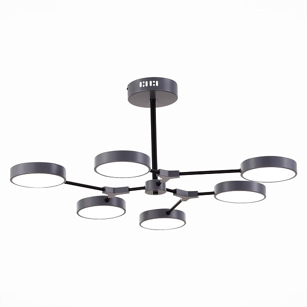 Потолочная светодиодная люстра Evoluce Monta SLE6003-702-06 Фото № 4