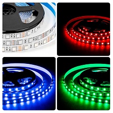 Светодиодная лента OGM 14,4W/m 60LED/m 5050SMD разноцветный (RGB) 5M LSE-271 1