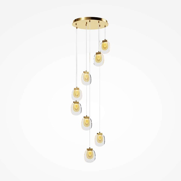 Подвесной светодиодный светильник Maytoni Modern Biology MOD367PL-L30BBSK Фото № 1