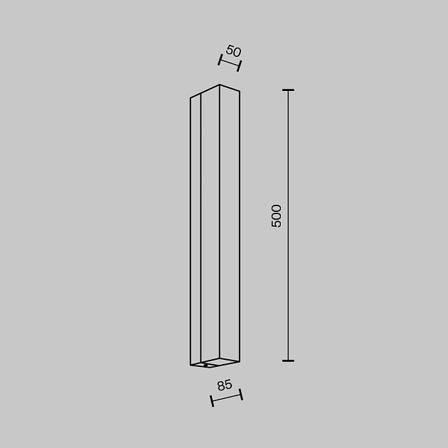 Настенный светодиодный светильник Modelux Modestyle MS.102.500 AB Фото № 2
