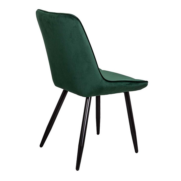 Кухонный стул AksHome Nika темно-зеленый, велюр 72322 изображение 5 Кухонный стул AksHome Nika темно-зеленый, велюр 72322 Фото № 5