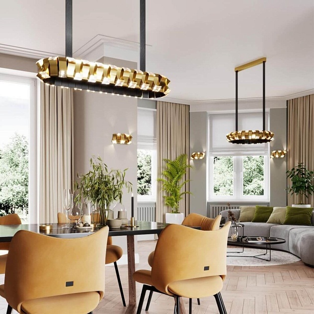 Подвесной светодиодный светильник Odeon Light Asturo 4993/45L Фото № 7