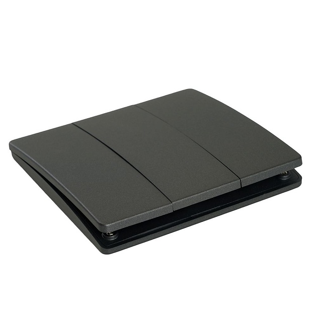 Выключатель трехклавишный беспроводной Feron Smart графит TM93 51025 изображение 7 Выключатель трехклавишный беспроводной Feron Smart графит TM93 51025 Фото № 7