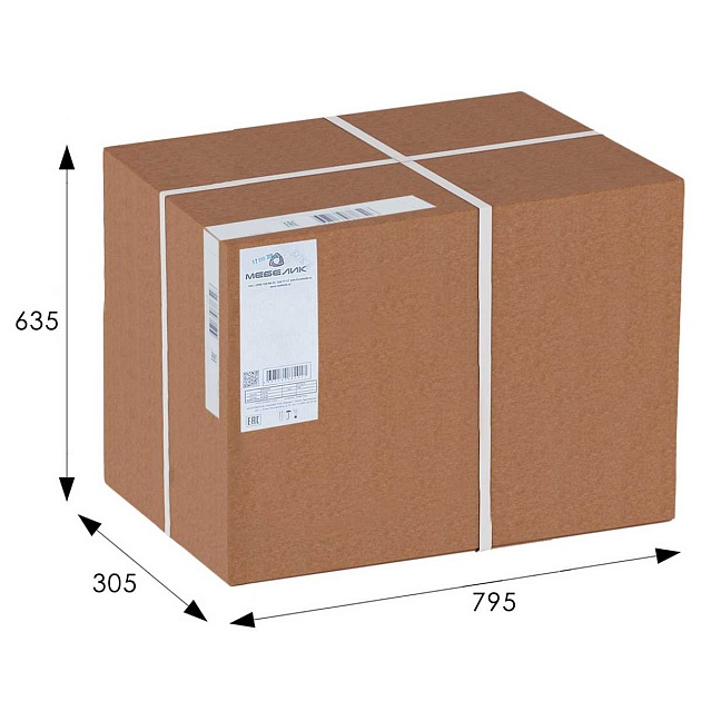 Кресло Мебелик Кристалл 007515 изображение 2 Кресло Мебелик Кристалл 007515 Фото № 2