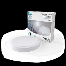 Настенно-потолочный светодиодный светильник Gauss Hall 193411208 4