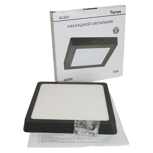 Потолочный светодиодный светильник Feron AL504 51074 изображение 2 Потолочный светодиодный светильник Feron AL504 51074 Фото № 2